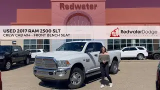 Used 2017 Ram 2500 SLT Crew Cab 4x4 - Front Bench Seat | Stock # P9998A - Redwater Dodge