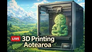 3D Printing Live from Aotearoa, New Zealand Coast | Chill Prints + Lofi Beats