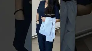Young girl&rsquo;s doctor dream. #WhiteCoatGirl #FutureDoctor #DreamBig #shorts