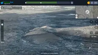 Remote Drone Flight Sundhnukur Crater Row Iceland - Nature Eye Flight Feb 1/26
