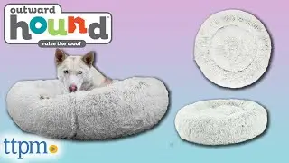 Best Friends by Sheri Donut Shag Dog Bed from Outward Hound Review!