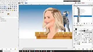 Project Drawing Armour in GIMP