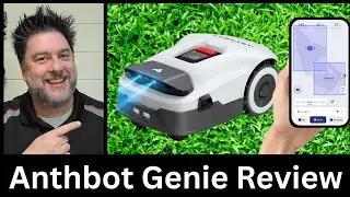 Anthbot Genie Initial Review.  Robot lawnmower put to the test! 🤖 🌟