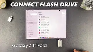 Как подключить USB-флешку к Samsung Galaxy Z TriFold