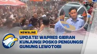 Wapres Gibran Kunjungi Posko Pengungsian Gunung Lewotobi - [Newsline]