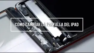 Cómo cambiar el cristal roto en un iPad mini