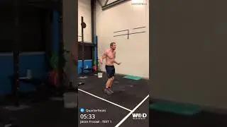 CrossFit quarterfinale Workout 1