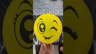 Water Balloon Drop Test &ndash; Winking Yellow 😉, Blue 🟦 & White ⚪ Splash! 💦🎈 #shorts #balloon