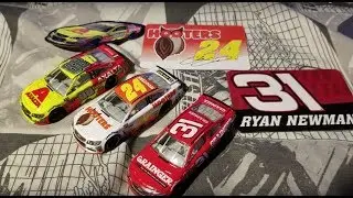 NASCAR Authentics 2017 Wave 6 Diecast Review (Elliott, Earnhardt Jr., Newman)