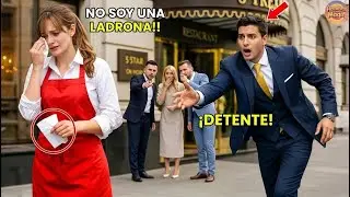 La Mesera Fue Despedida Por Robo&hellip;pero 5 Minutos Despu&eacute;s,el Millonario Corre A Suplicarle Que Vuelva