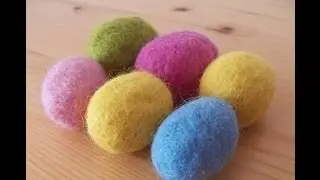 Decorazioni di Pasqua: come fare le uova di feltro