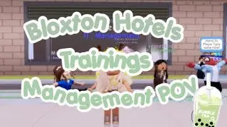 Bloxton Hotels Trainings | Naming Management POV