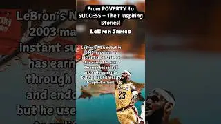 Unbelievable Ways Celebs Landed Their BIG BREAK! #Shorts #Viral #facts #lebronjames