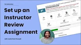 How to setup instructor review assignments | Perusall instructors