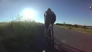 20 mile bike ride in 3 minutes (time lapse)