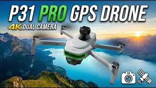 P31 PRO GPS Drone with 4K Dual Camera | 2026 New Drone Camera