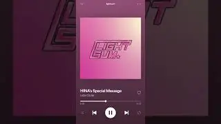 [210608] [Spotify] Introducing LIGHTSUM - HINA&rsquo;s Special Message