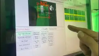 The barcode detection system is installed on the box pasting machine