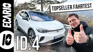 VW ID.4 — Testfahrt und ECARIO-Test 👉 DAS musst Du wissen!