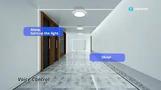 Wifi mennyezeti l&aacute;mpa Aigosmart - Aigostar