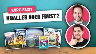 Neue Hype Spiele im Kurz-Fazit! 🎲