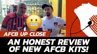 AN UNBIASED & HONEST REVIEW of the new 2021/22 AFC Bournemouth Kits 😬 New Cherries Kit On Sale Today