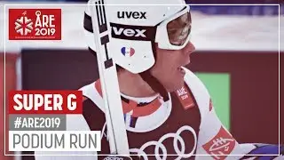 Johan Clarey | Silver Medal | Men's SuperG | Are | FIS World Alpine Ski Championships