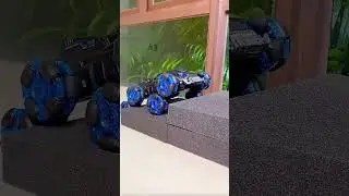 Product Link in the Comments! 🏎️ Turbo Twister 8-Wheel Rotating Remote Control Car 🏎️