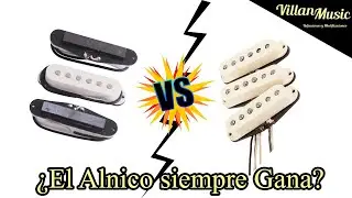 Pastillas Single Coil Ceramicas vs Alnico V / Charlando Acerca
