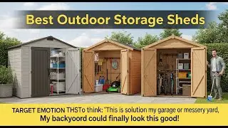 TOP 5 Best Outdoor Storage Sheds Why Smart Homeowners Are Upgrading Their Sheds 🚀