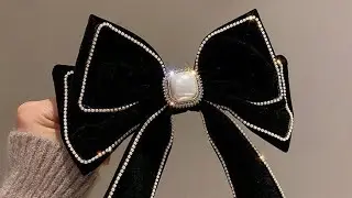 DIYHairClip #HairAccessories #EasyDIY #HairClipTutorial #HomemadeAccessories#shorts #short