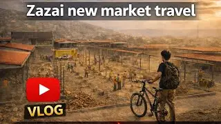 CYCLE TOUR | NEW MARKET IN KABUL AFGHANISTAN. #Discoveraziz #afghanistan #vlog 