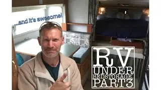 Решение для хранения вещей в автодоме. Хранение в подъемной кровати, часть 3