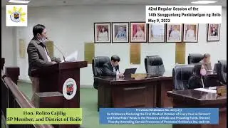 PROVINCIAL ORDINANCE NO. 2023-297, APRUBADO NA SANG 14TH SP
