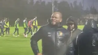 Lions indomptables: Regardez les d&eacute;g&acirc;ts de la pluie &agrave; l'entra&icirc;nement, veille du choc contre l'Afsud