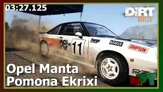 Dirt Rally - Opel Manta 400 - Pomona &Eacute;krixi (WYDDC)