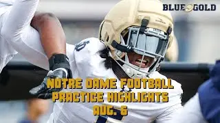 Highlights from Notre Dame football’s 6th preseason camp practice of 2025