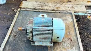 20 hp electric motor for scrap 😳