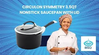 🍲 Circulon Symmetry 3.5-Quart Nonstick Saucepan with Lid &ndash; Versatile and Convenient! 🍲