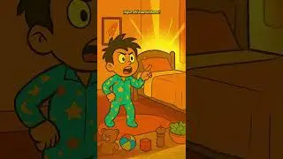 Leo y su cama misteriosa 🛏️😂 | Historieta divertida en 6 paneles