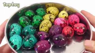 Jouet - Comment faire Couleurs Orbeez Slime Or Plage de sable cin&eacute;tique ; les couleurs Oeufs-toptoy