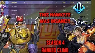 Vanguard Main Plat 2 (GOD HAWKEYE!!) - Marvel Rivals Ranked DUOS Season 4 GAMEPLAY