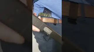 Не можете спрятать большой пистолет? Попробуйте скрытые гибридные кобуры для Glock Model 40 калиб...