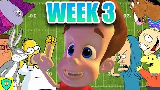Cartoon Football League WEEK 3 (Madden 11)