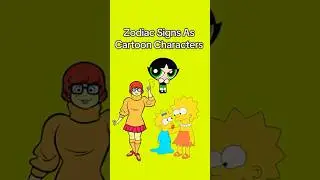 If The Zodiac Signs Were Cartoon Characters 😂😂
