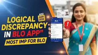 Logical discrepancy in blo app#blo #sirgujarat #sir 