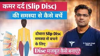 Slip Disc/ Disc Prolapse से कैसे बचें | Prevention of Slip Disc Explained