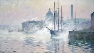 AI Visual Poem | Claude Monet | Impression, Sunrise