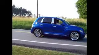PT Cruiser on 20's
