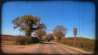 On the road in Warwickshire driving from Bedworth to Nuneaton